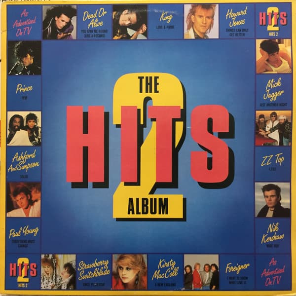 Album Cover Art for Hits 2 - The Album