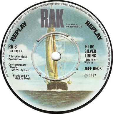 Album Cover Art for Hi Ho Silver Lining