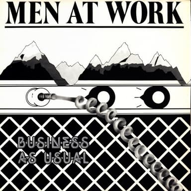 Album Cover Art for Business As Usual