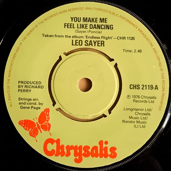 Album Cover Art for You Make Me Feel Like Dancing