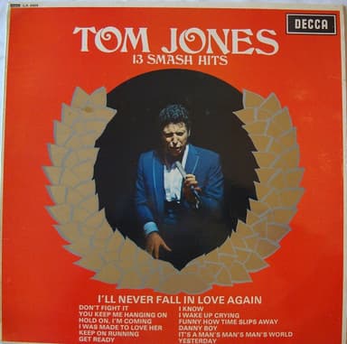 Album Cover Art for 13 Smash Hits