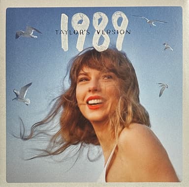Album Cover Art for 1989 (Taylor's Version)