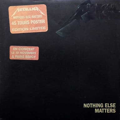 Album Cover Art for Nothing Else Matters