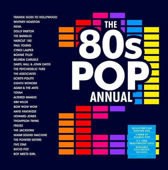 Album Cover Art for The 80s Pop Annual 2