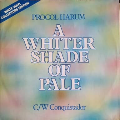 Album Cover Art for A Whiter Shade Of Pale / Conquistador