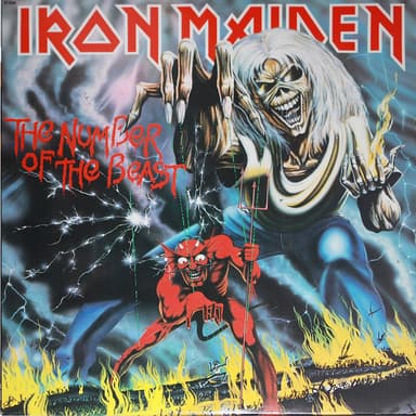 Album Cover Art for The Number Of The Beast