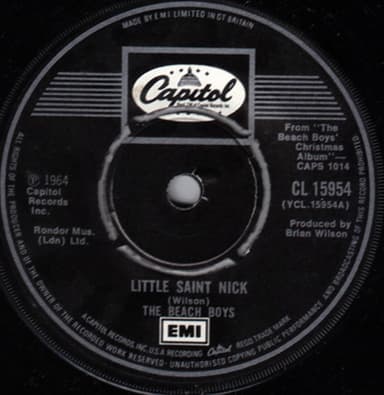 Album Cover Art for Little Saint Nick