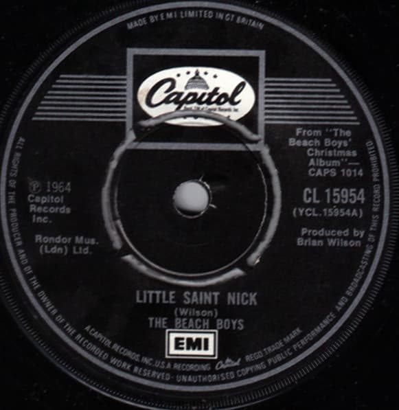 Album Cover Art for Little Saint Nick