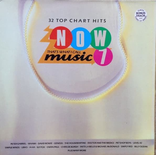 Album Cover Art for Now That's What I Call Music 7