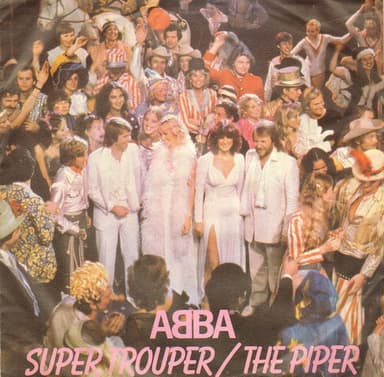 Album Cover Art for Super Trouper / The Piper