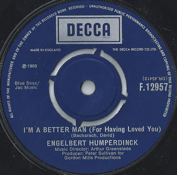 Album Cover Art for I'm A Better Man (For Having Loved You) / Cafe