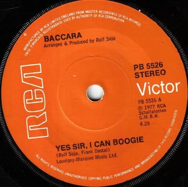 Album Cover Art for Yes Sir, I Can Boogie