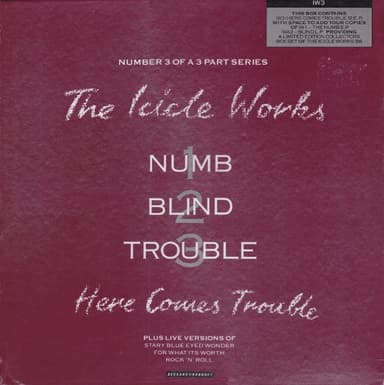 Album Cover Art for Here Comes Trouble