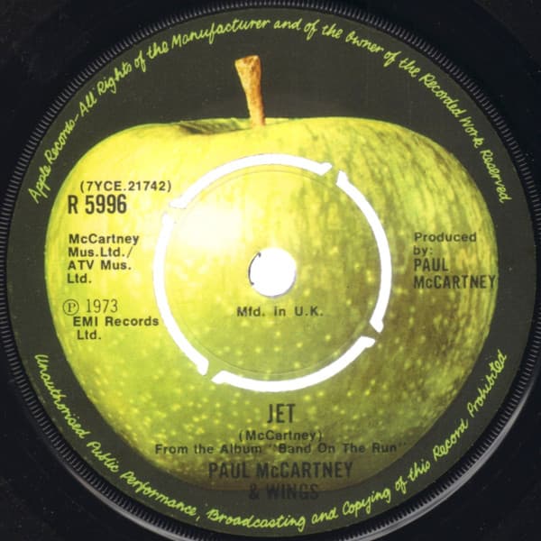 Album Cover Art for Jet