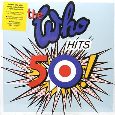 Album Cover Art for The Who Hits 50!