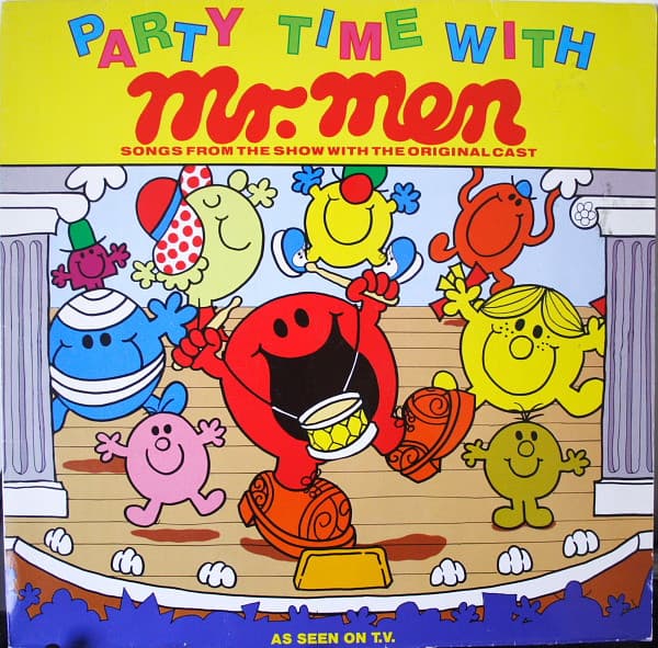 Album Cover Art for Party Time With Mr. Men