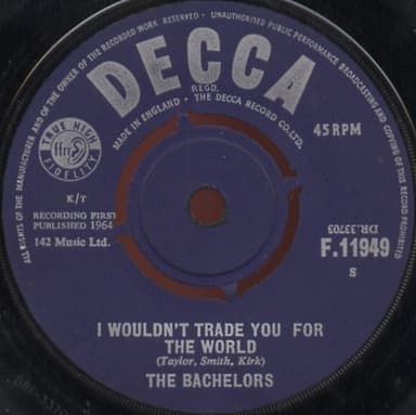 Album Cover Art for I Wouldn't Trade You For The World