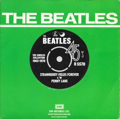 Album Cover Art for Strawberry Fields Forever c/w Penny Lane