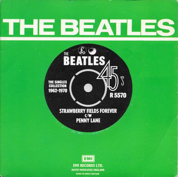 Album Cover Art for Strawberry Fields Forever c/w Penny Lane