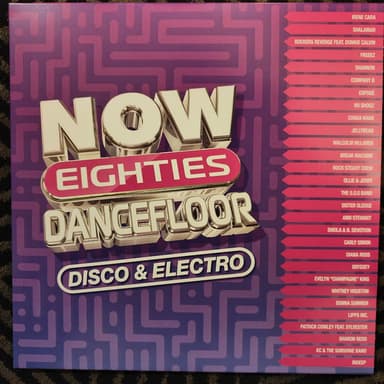Album Cover Art for Now Eighties Dancefloor Disco & Electro