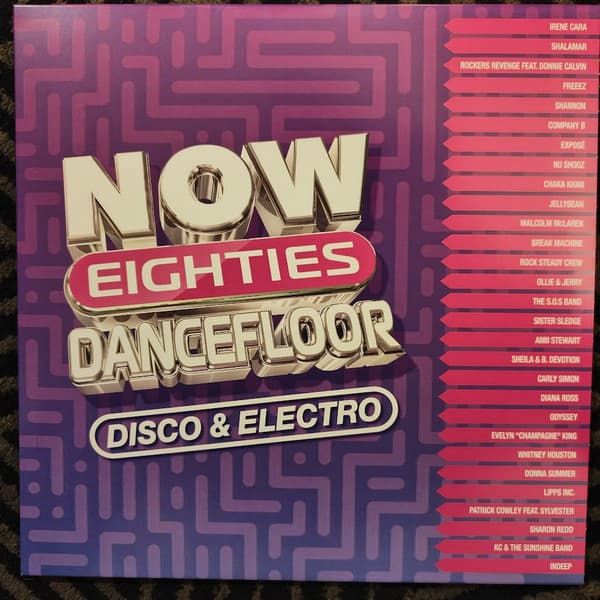 Album Cover Art for Now Eighties Dancefloor Disco & Electro