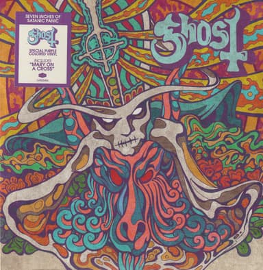 Album Cover Art for Seven Inches Of Satanic Panic