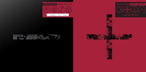 Album Cover Art for Blood Red Viral Black '200' Vinyl Edition