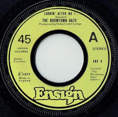 Album Cover Art for Lookin' After No. 1