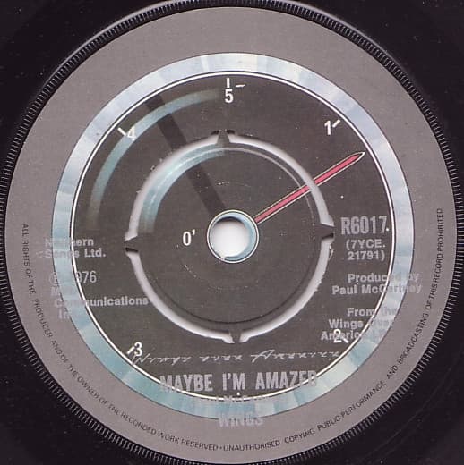 Album Cover Art for Maybe I'm Amazed