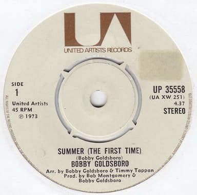 Album Cover Art for Summer (The First Time)