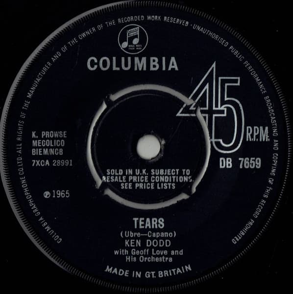 Album Cover Art for Tears