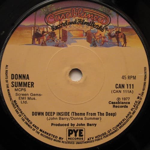 Album Cover Art for Down Deep Inside (Theme From The Deep)