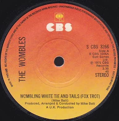 Album Cover Art for Wombling White Tie And Tails (Fox Trot)