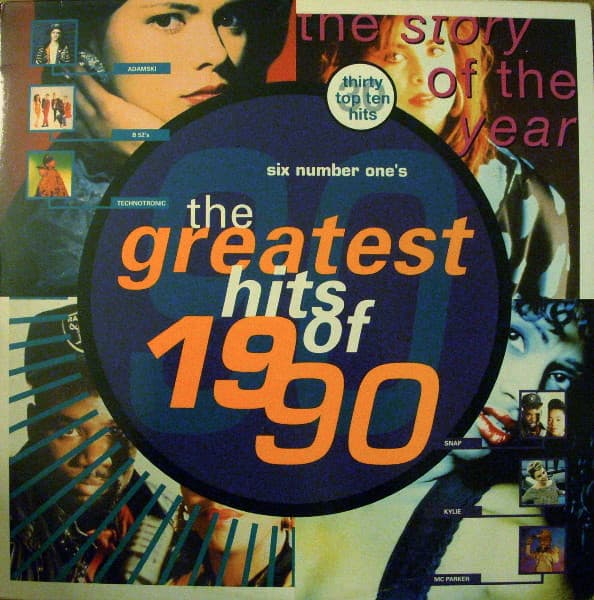 Album Cover Art for The Greatest Hits Of 1990