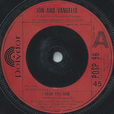 Album Cover Art for I Hear You Now