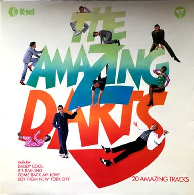 Album Cover Art for The Amazing Darts