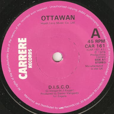 Album Cover Art for D.I.S.C.O.