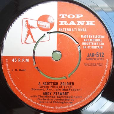 Album Cover Art for A Scottish Soldier
