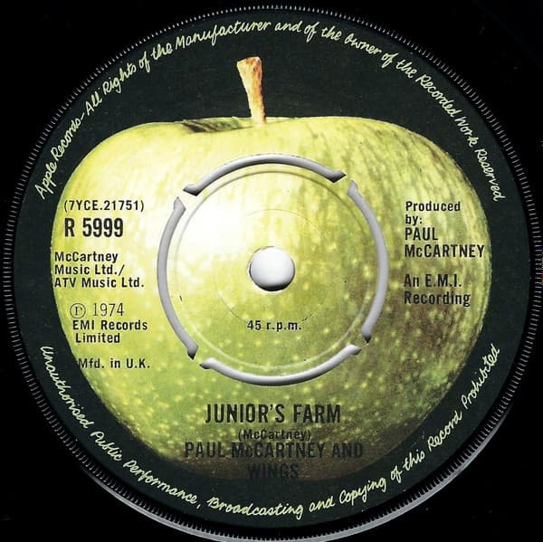 Album Cover Art for Junior's Farm