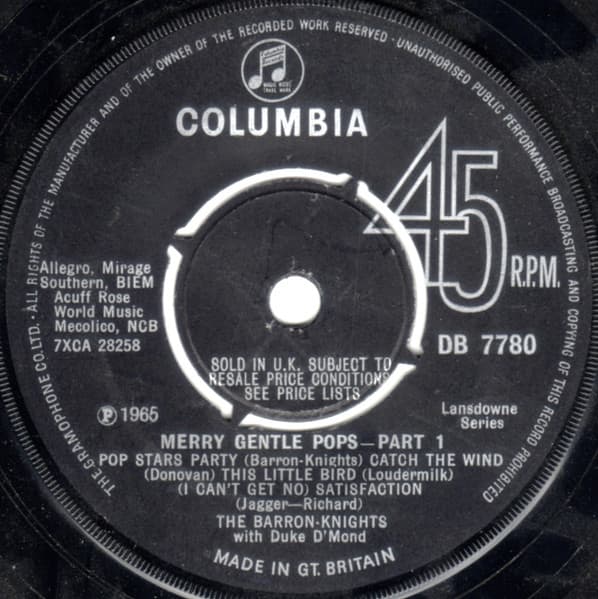 Album Cover Art for Merry Gentle Pops