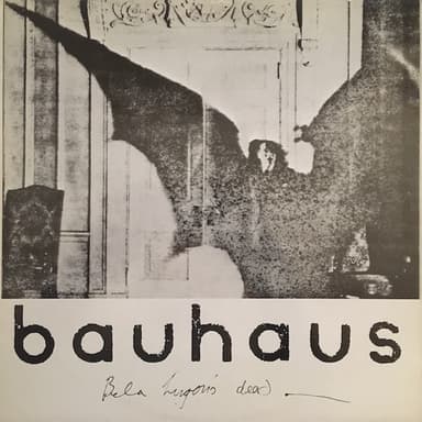 Album Cover Art for Bela Lugosi's Dead