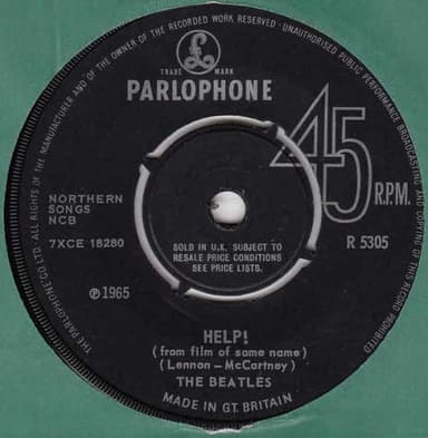 Album Cover Art for Help!