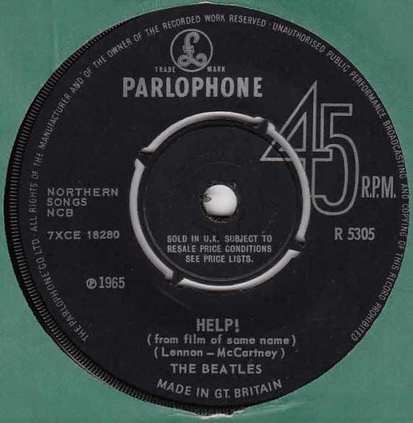 Album Cover Art for Help!