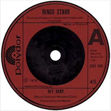 Album Cover Art for Hey Baby