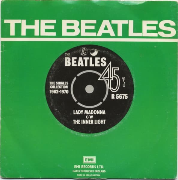 Album Cover Art for Lady Madonna c/w The Inner Light