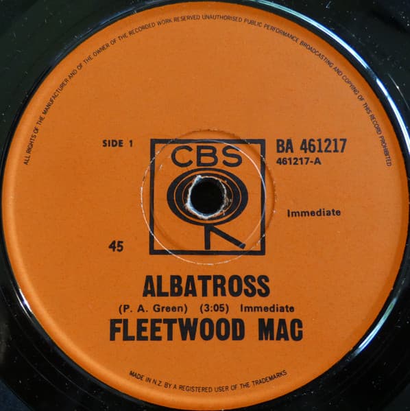 Album Cover Art for Albatross