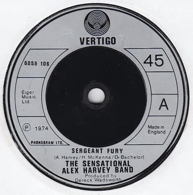 Album Cover Art for Sergeant Fury