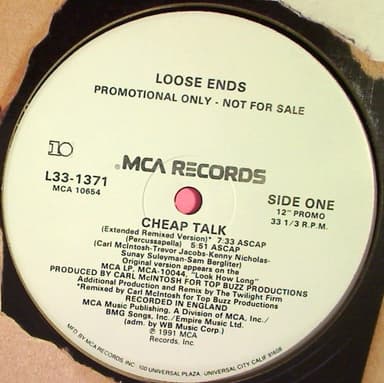 Album Cover Art for Cheap Talk